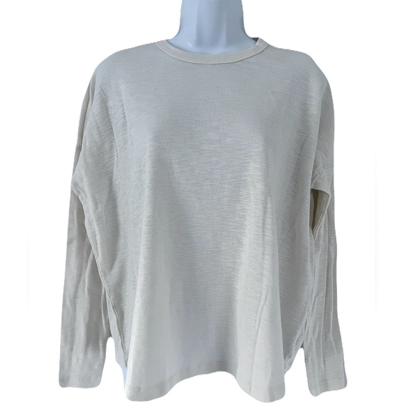 Aerie/ Real soft/ Off-white/ Oversized/ Long sleeved/ Shirt/ Size US S - Picture 3 of 12